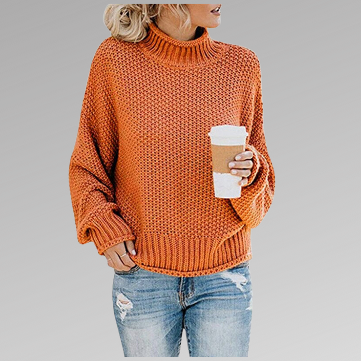Agnès Paris | Pull Col Roulé Grosse Maille Juliette