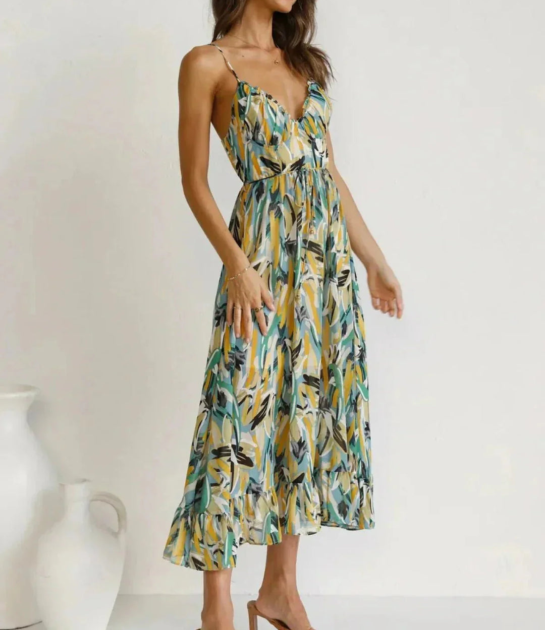 Agnès Paris | Robe Midi Éclat Coloré