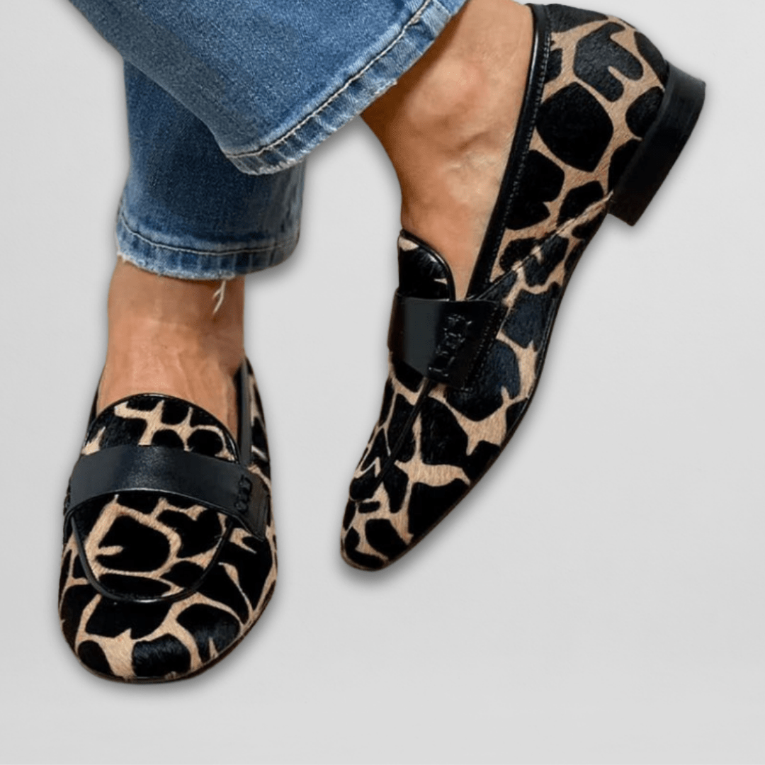 Agnès Paris | Mocassins Léopard Confort Brigitte