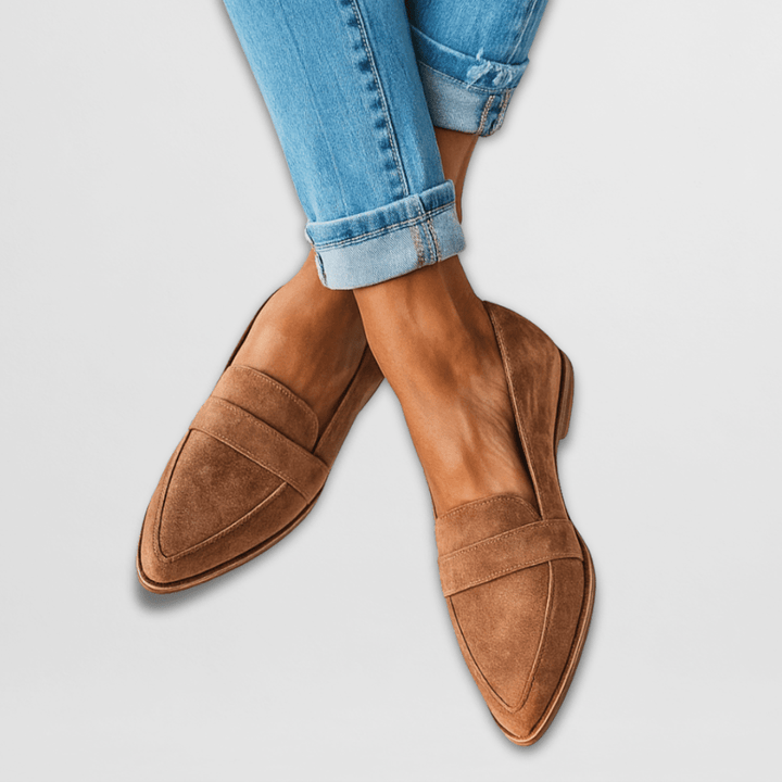 Agnès Paris | Mocassins Daim Confort Léa