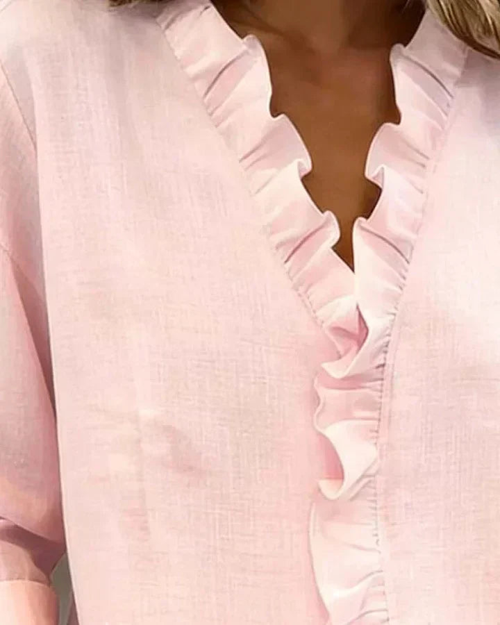 Agnès Paris | Blouse à Volants Susan