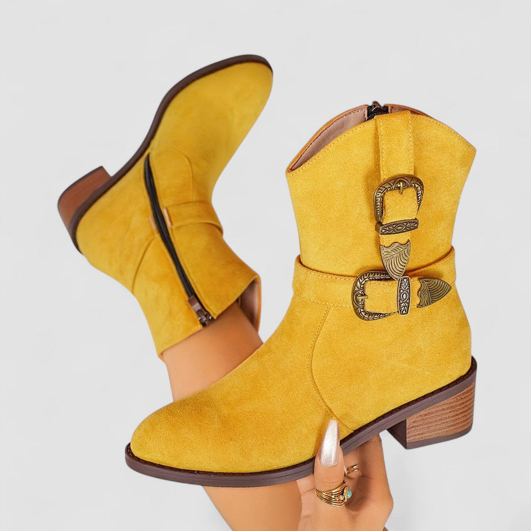Agnès Paris | Bottes Western Orthopédiques Rosa