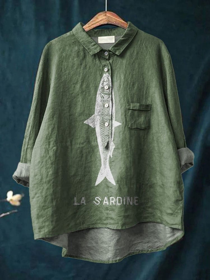 Agnès Paris | Chemise Élégante à Motif Adèle
