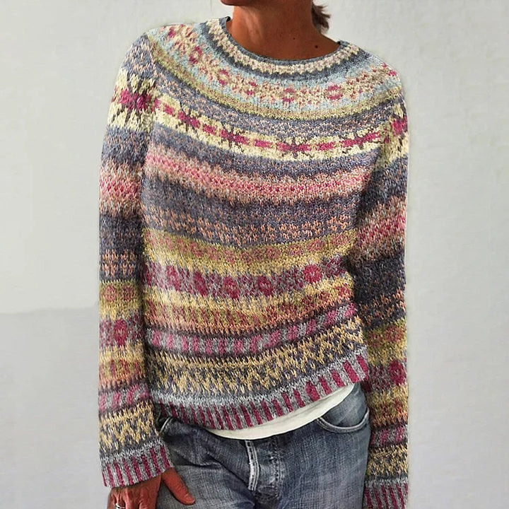 Agnès Paris | Pull Maille Rayures Pastel Nicole