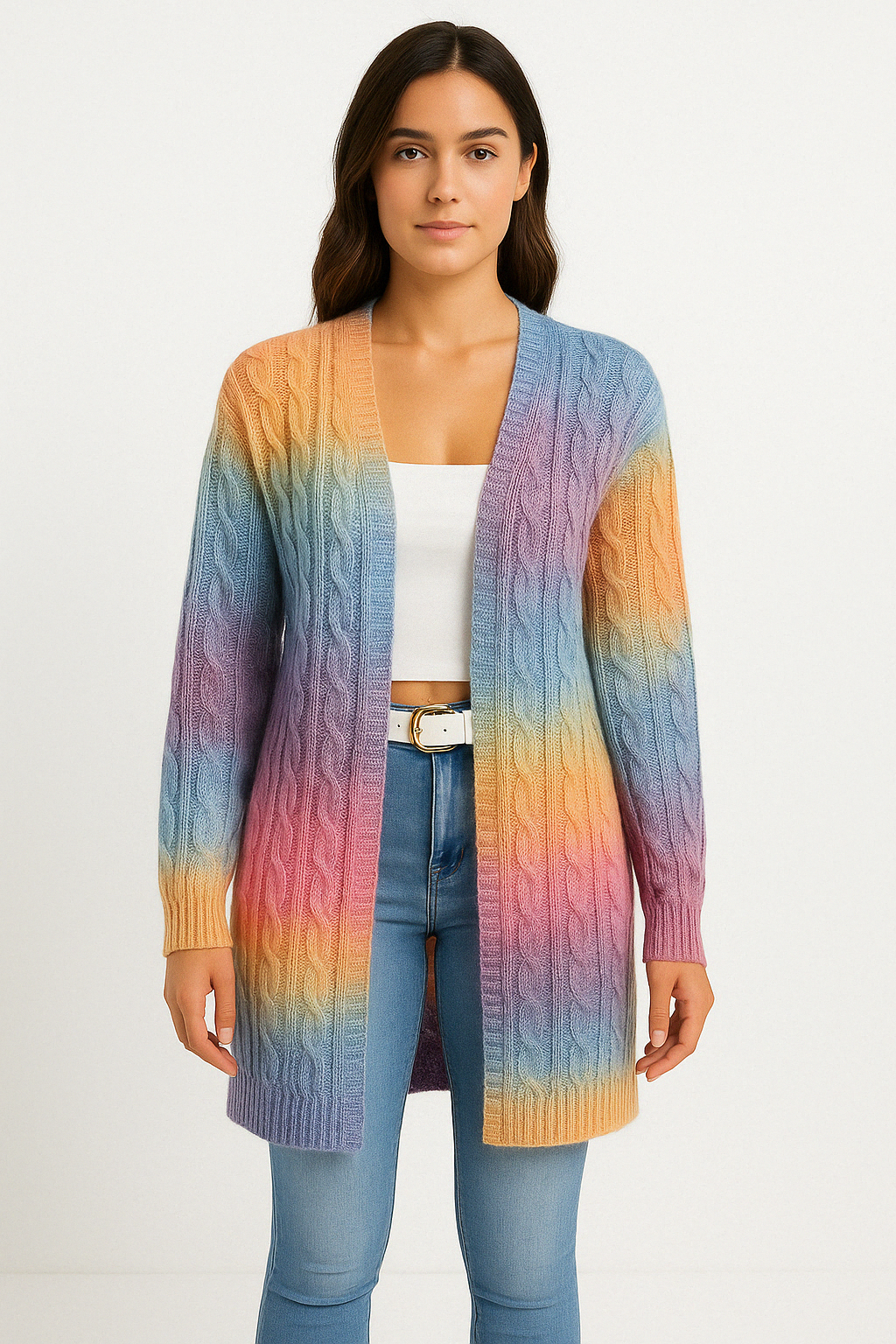 Agnès Paris | Cardigan Long Dégradé Catherine