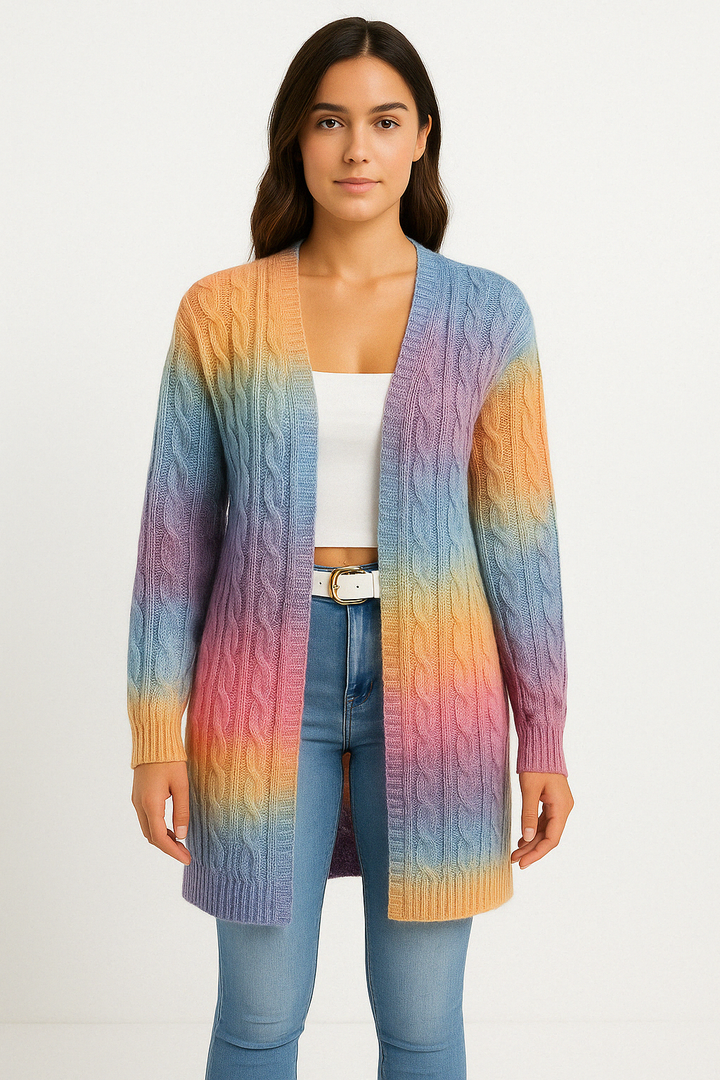 Agnès Paris | Cardigan Long Dégradé Catherine