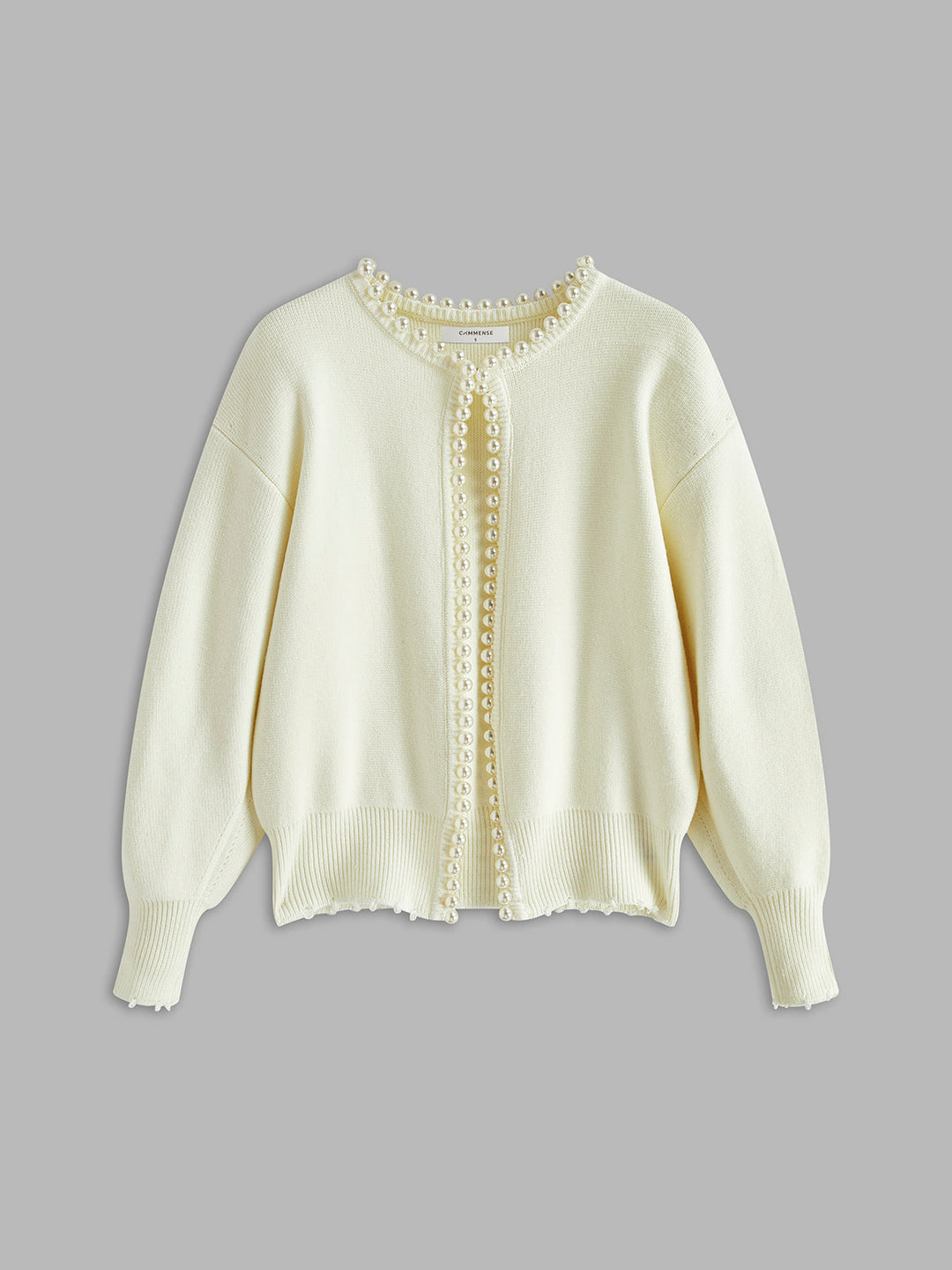 Agnès Paris | Cardigan Perlé Col Rond Christine