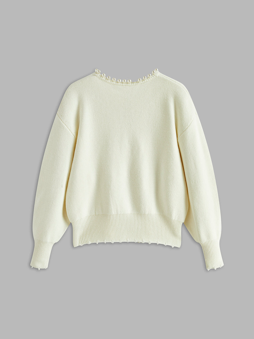 Agnès Paris | Cardigan Perlé Col Rond Christine
