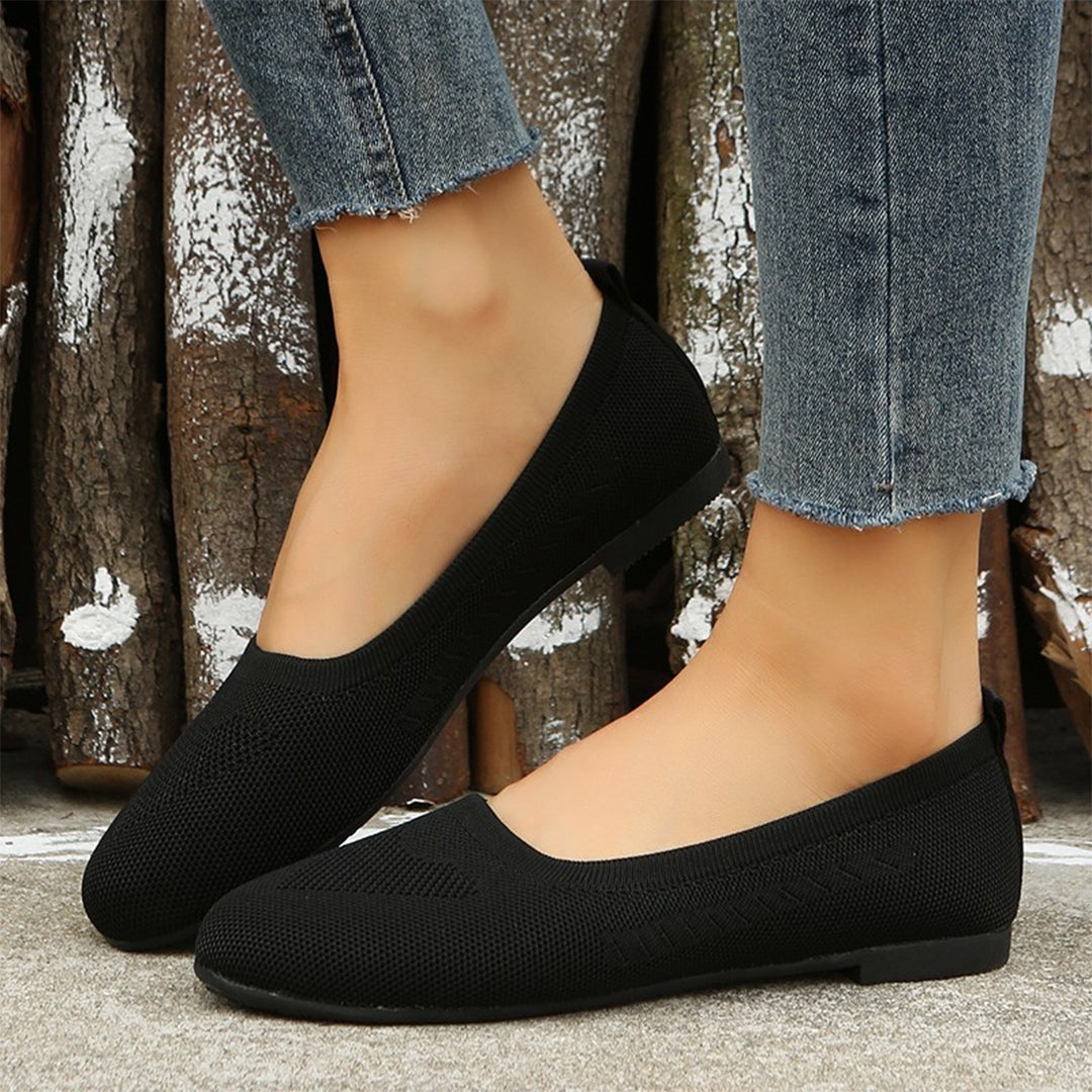 Agnès Paris | Ballerines Souples en Maille Brigitte
