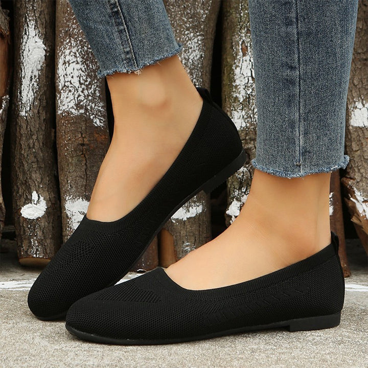 Agnès Paris | Ballerines Souples en Maille Brigitte