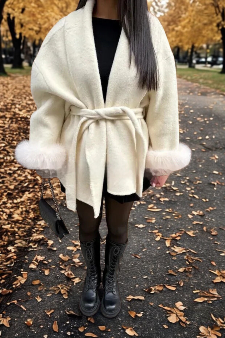 Agnès Paris | MANTEAU FOURRURE MANCHE