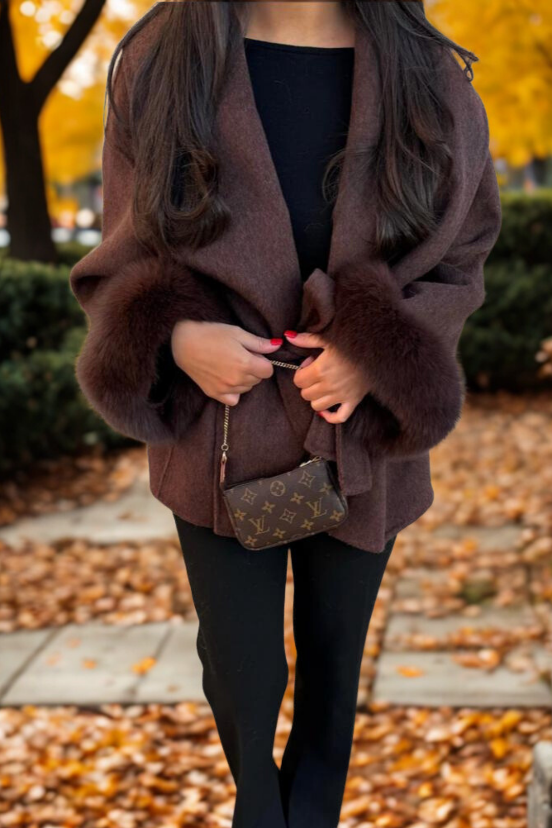 Agnès Paris | MANTEAU FOURRURE MANCHE