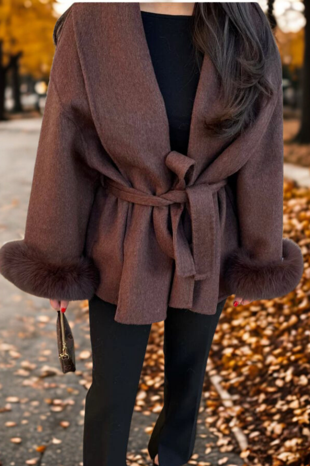Agnès Paris | MANTEAU FOURRURE MANCHE