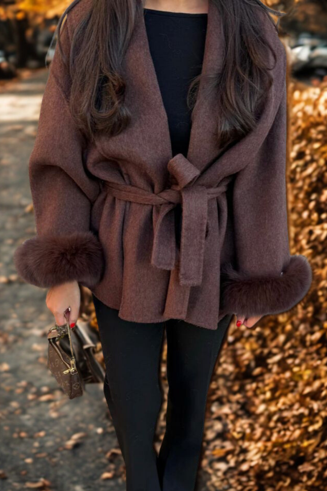 Agnès Paris | MANTEAU FOURRURE MANCHE