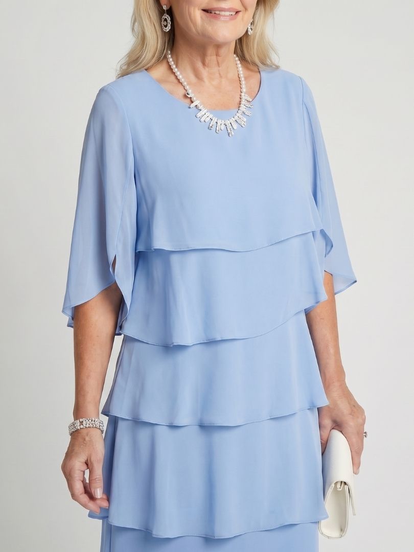 Agnès Paris | Robe Midi à Volants Margaux