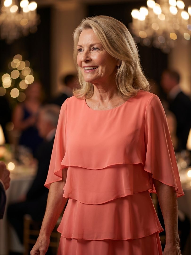 Agnès Paris | Robe Midi à Volants Margaux
