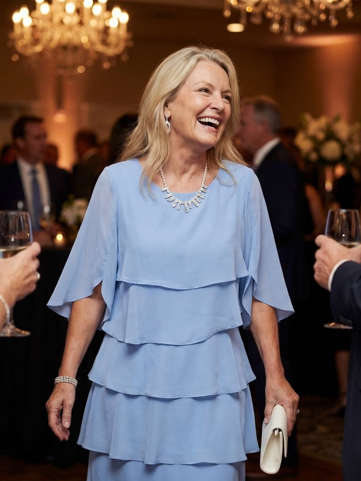Agnès Paris | Robe Midi à Volants Margaux