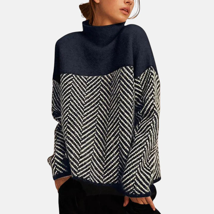 Agnès Paris | PULL À COL MONTANT EN COTON