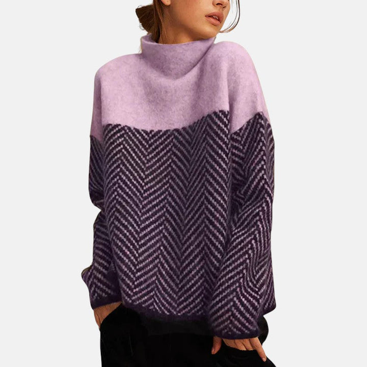 Agnès Paris | PULL À COL MONTANT EN COTON