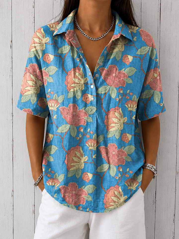 Agnès Paris | Blouse Fleurie Élégante Bérénice