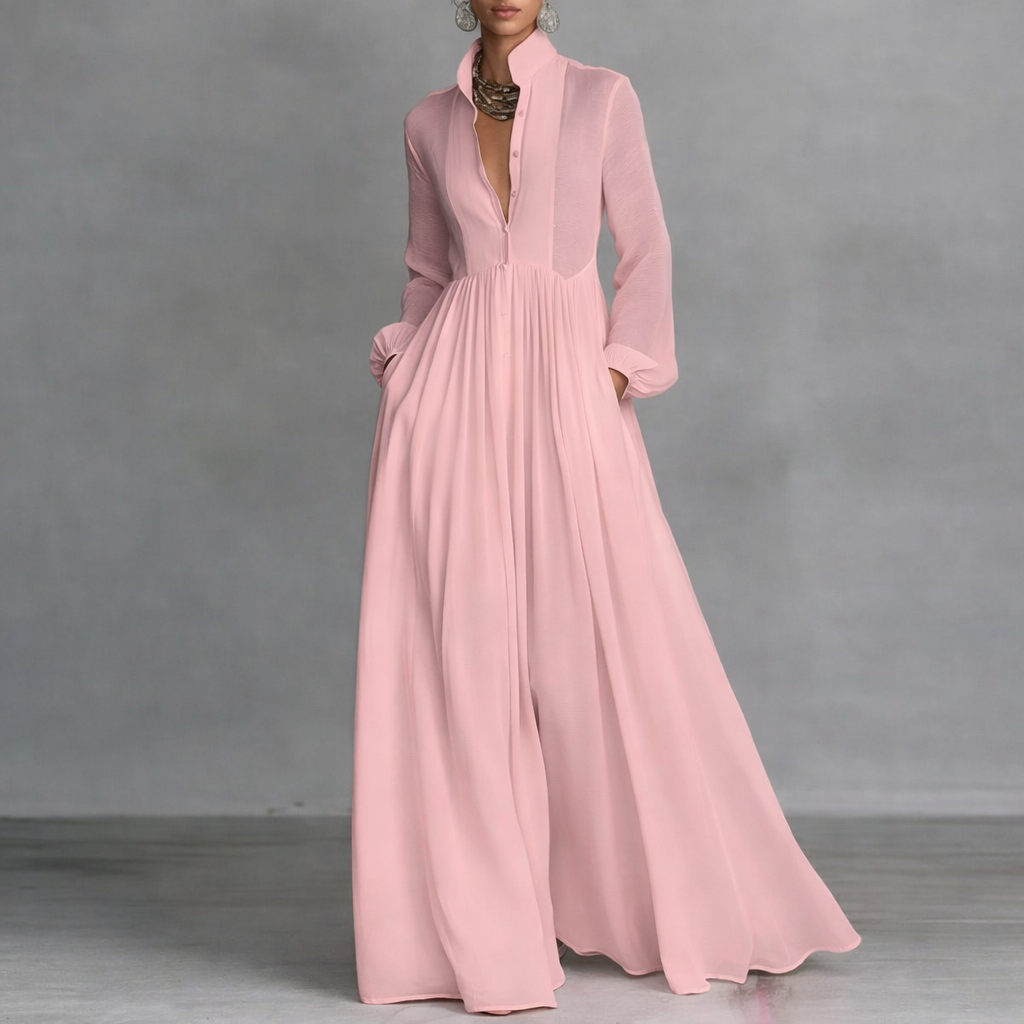 Agnès Paris | Robe Longue Fluide Élégante Mathilde