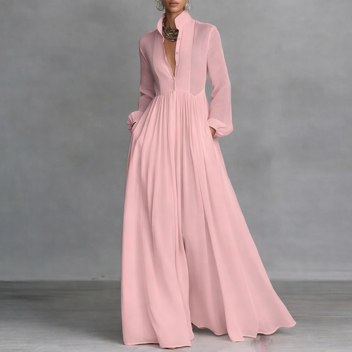 Agnès Paris | Robe Longue Fluide Élégante Mathilde