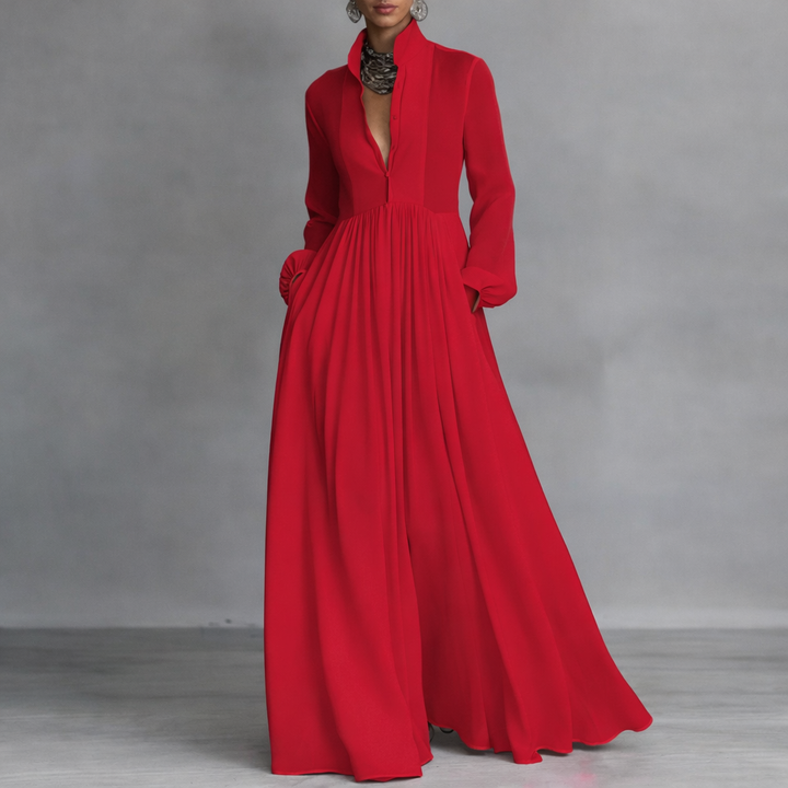 Agnès Paris | Robe Longue Fluide Élégante Mathilde