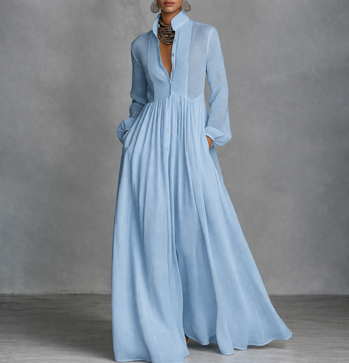 Agnès Paris | Robe Longue Fluide Élégante Mathilde