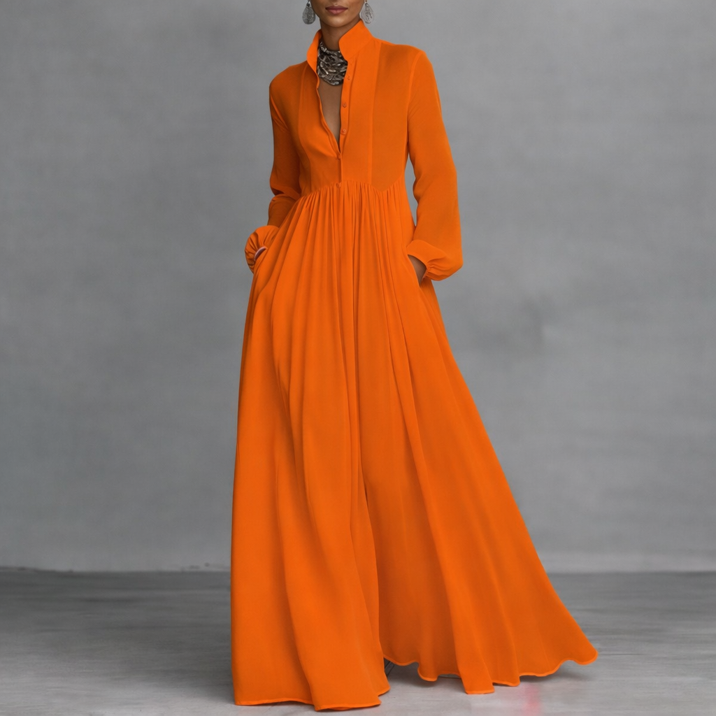 Agnès Paris | Robe Longue Fluide Élégante Mathilde