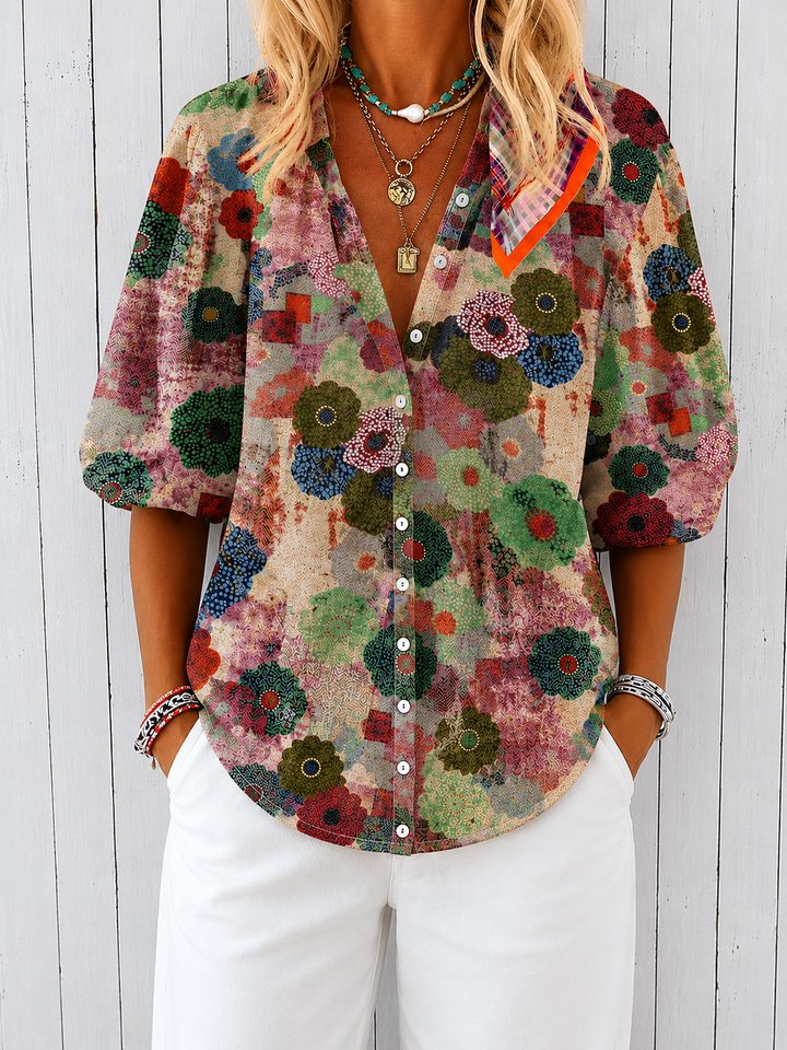 Agnès Paris | Blouse Estivale Colorée Nicole