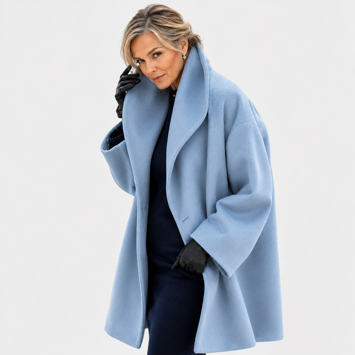 Agnès Paris | Manteau Oversize Col Châle Monique