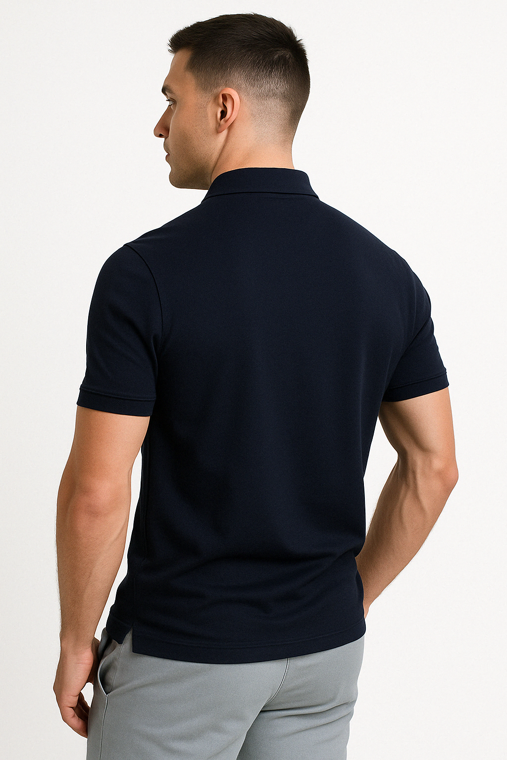 Agnès Paris | POLO MODERNE AVEC ZIP MI-HAUT
