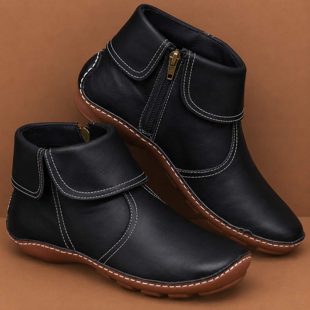 Agnès Paris | Bottines Confort Zippées Charlotte