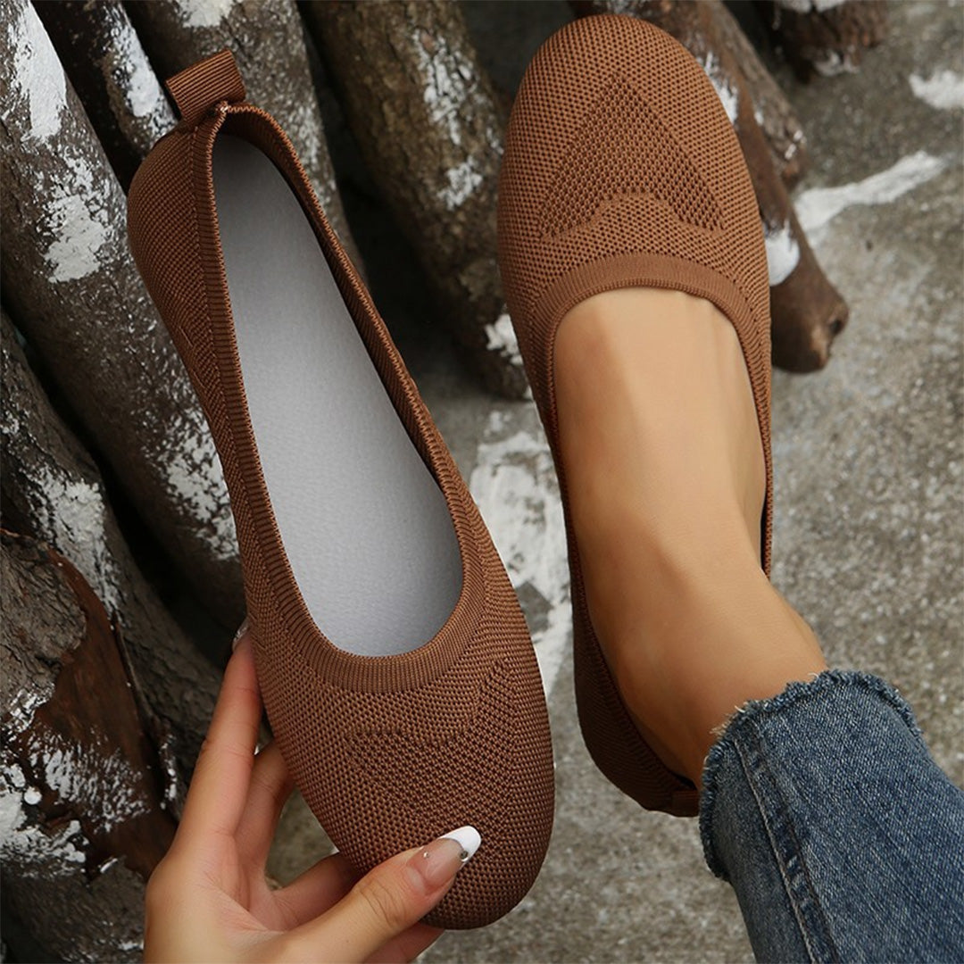 Agnès Paris | Ballerines Souples en Maille Brigitte