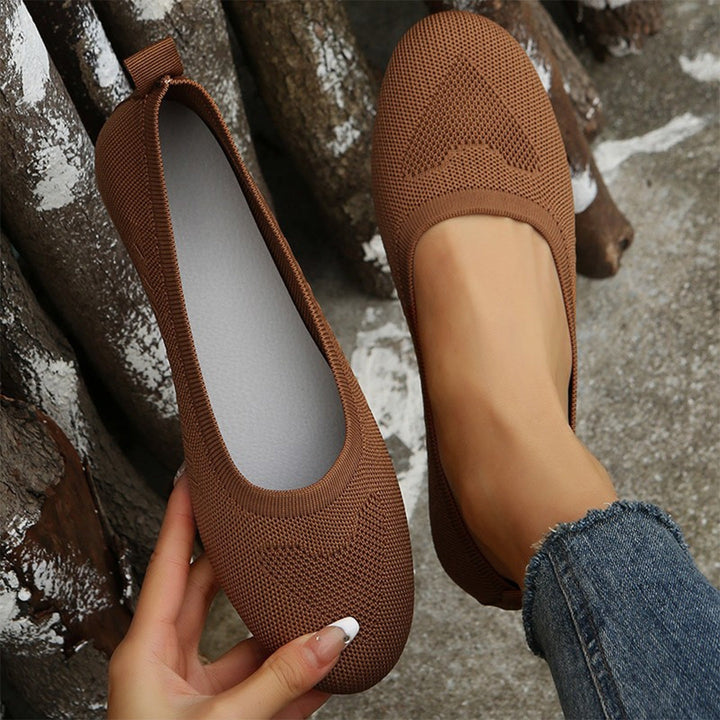 Agnès Paris | Ballerines Souples en Maille Brigitte