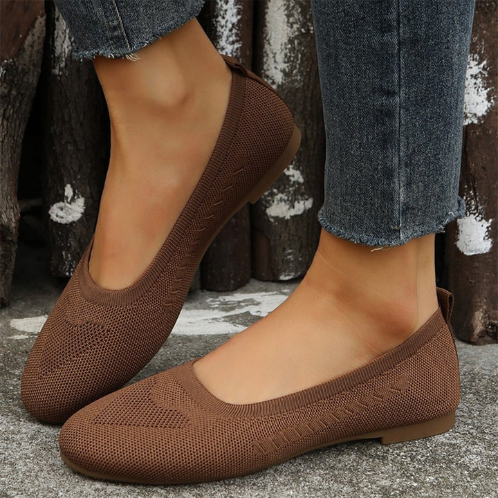 Agnès Paris | Ballerines Souples en Maille Brigitte