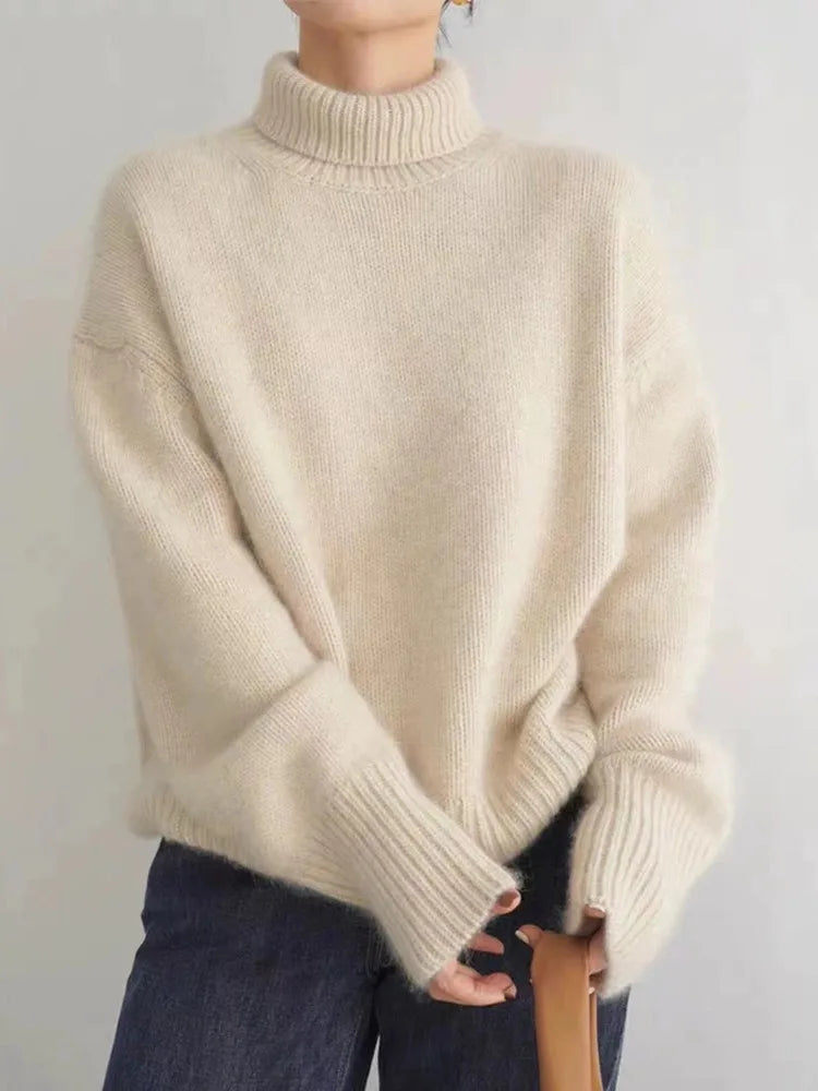 Agnès Paris | Pull Col Roulé Oversize Nathalie