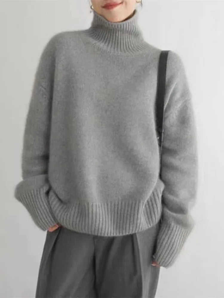 Agnès Paris | Pull Col Roulé Oversize Nathalie