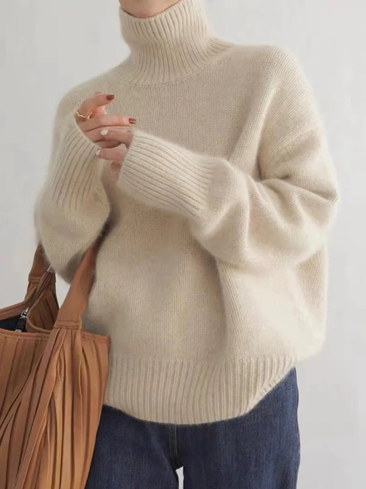 Agnès Paris | Pull Col Roulé Oversize Nathalie