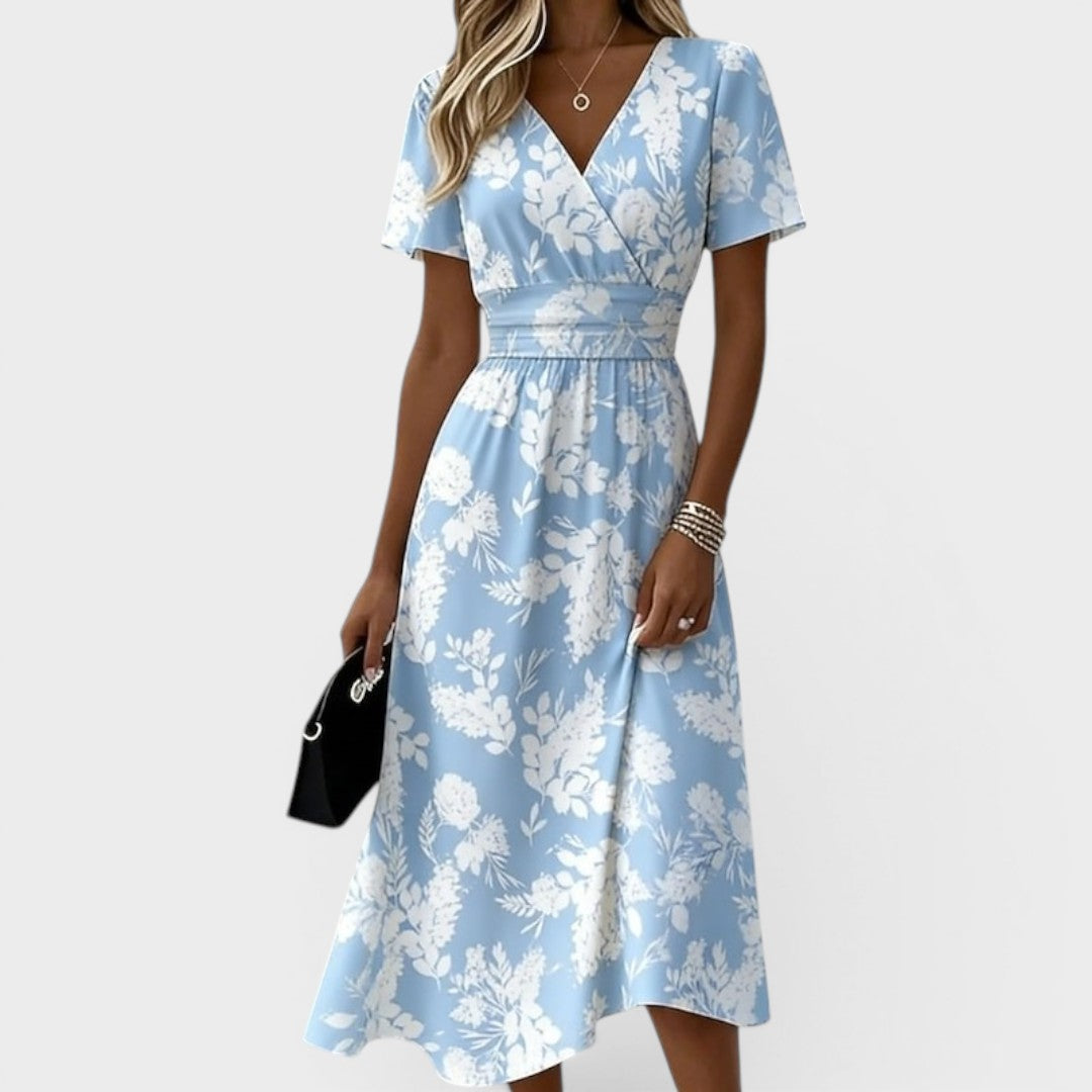 Agnès Paris | Robe Élégante Florale Élina