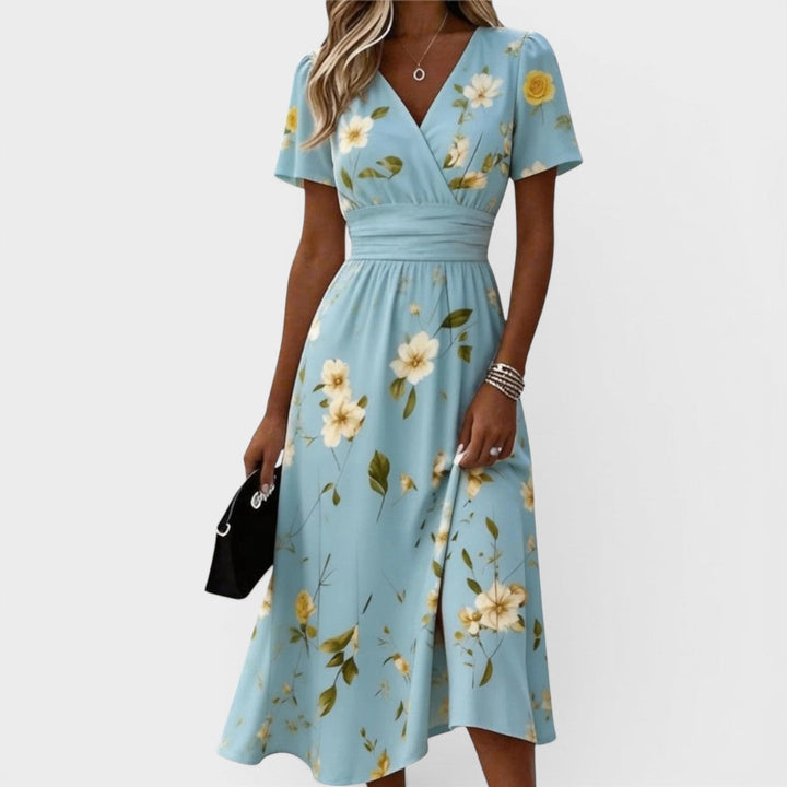 Agnès Paris | Robe Élégante Florale Élina