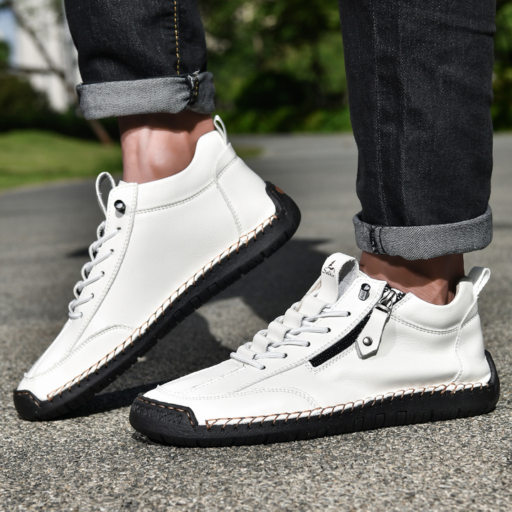 Agnès Paris | CHAUSSURES EN NABUK AVEC ZIP POUR HOMME