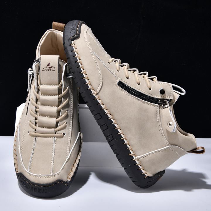 Agnès Paris | CHAUSSURES EN NABUK AVEC ZIP POUR HOMME