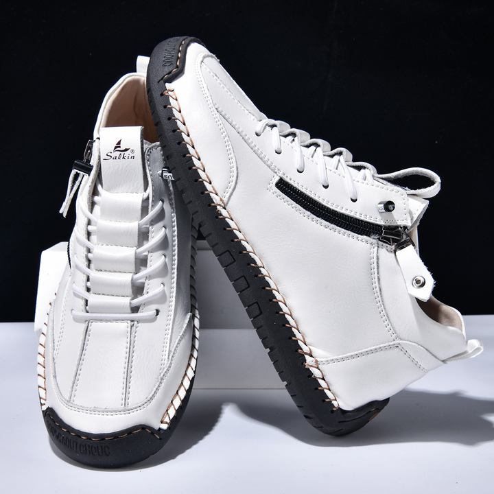 Agnès Paris | CHAUSSURES EN NABUK AVEC ZIP POUR HOMME