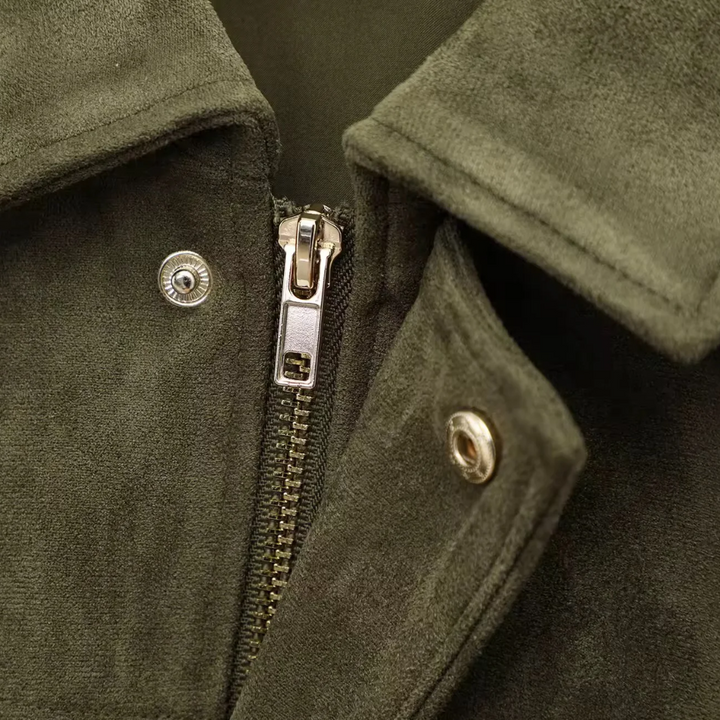 Agnès Paris | VESTE EN FAUX SUÈDE