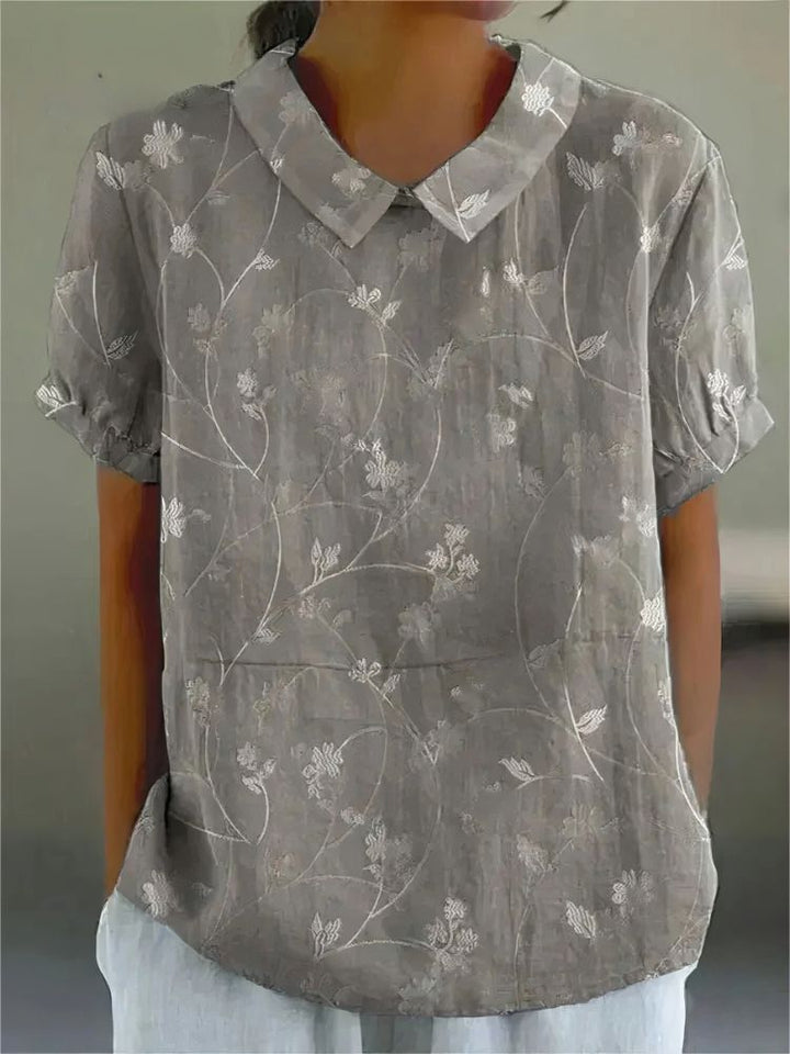 Agnès Paris | Blouse Fleurie Élégante