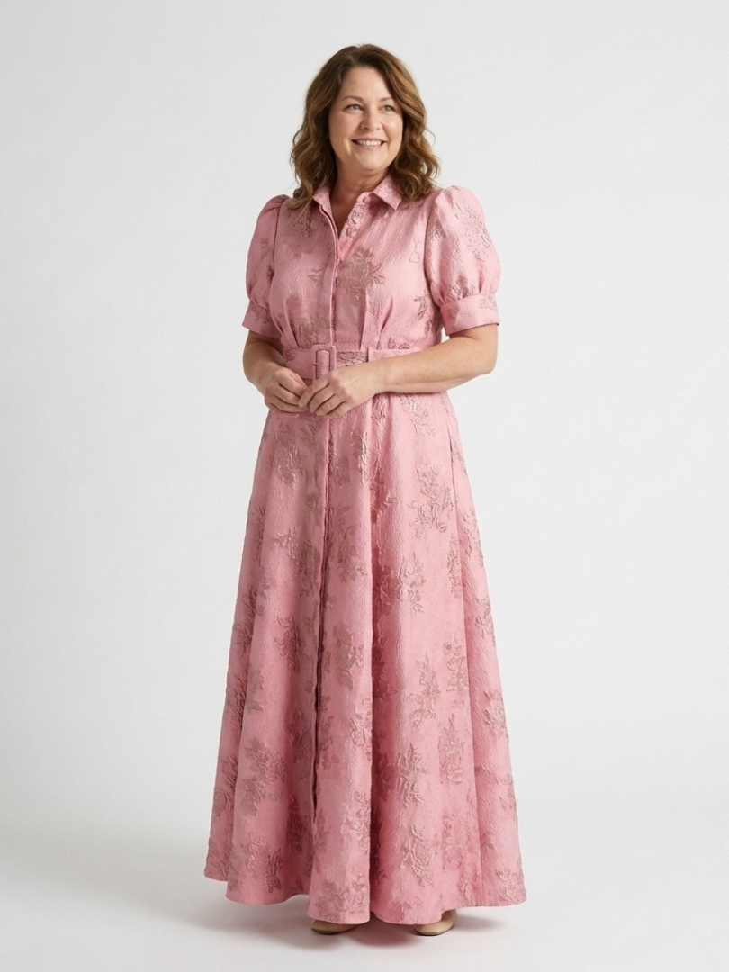 Agnès Paris | Robe chemise maxi florale Xanthea