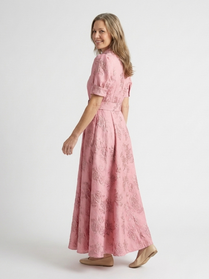 Agnès Paris | Robe chemise maxi florale Xanthea