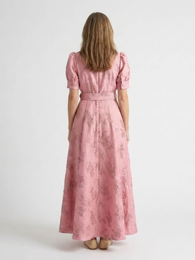 Agnès Paris | Robe chemise maxi florale Xanthea