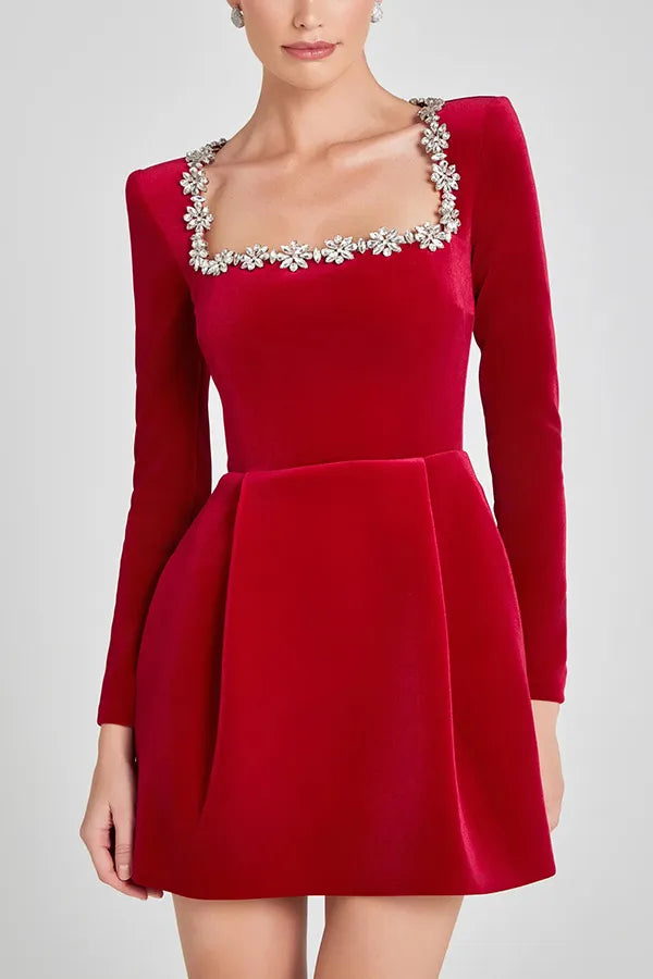 Agnès Paris | ROBE MINI EN VELOURS